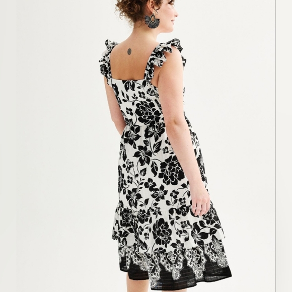 Draper James Floral Midi Dress | Size XXL - NWT - Picture 4 of 5